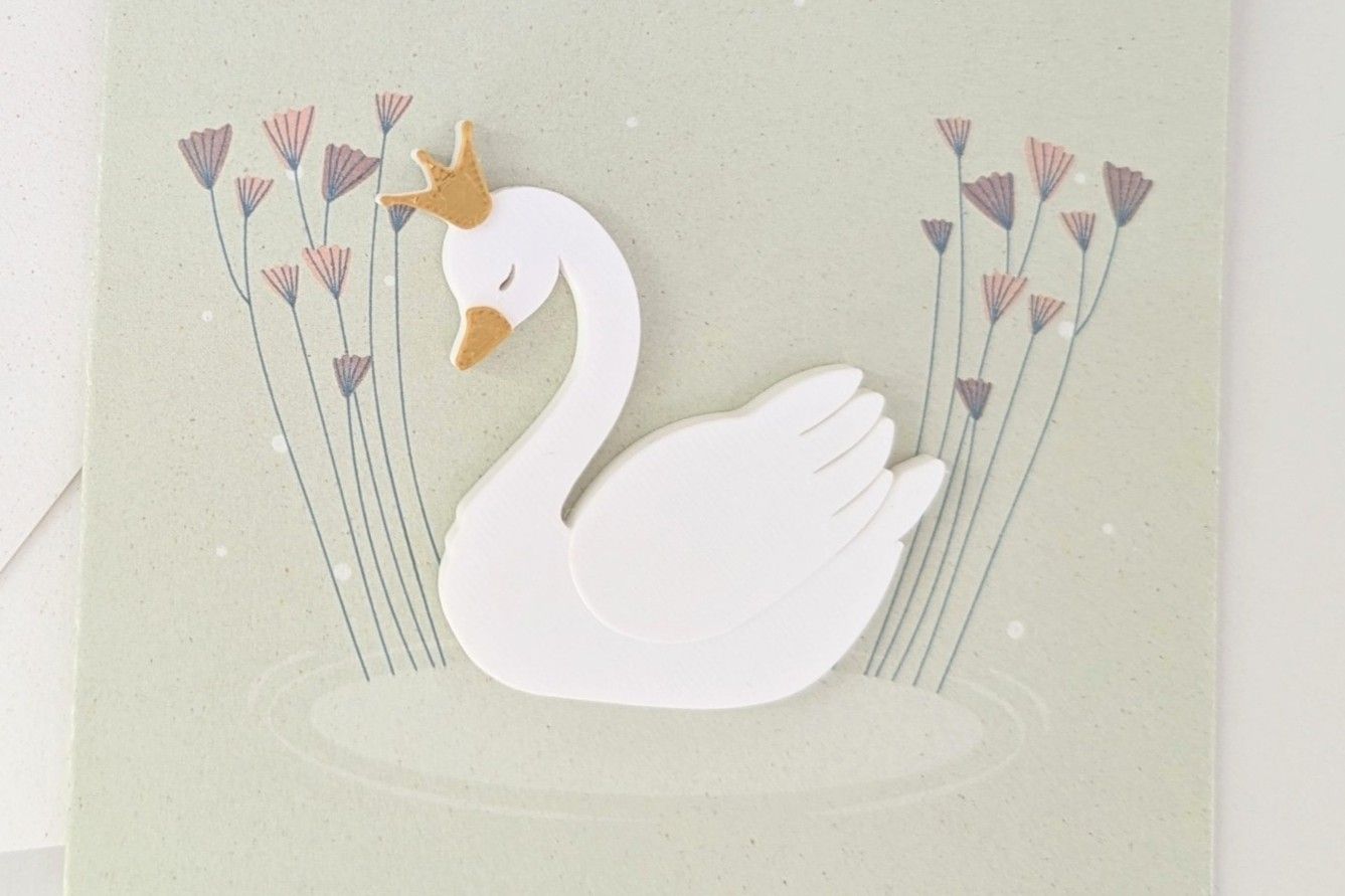 Magneetkaart "Welcome little girl"
