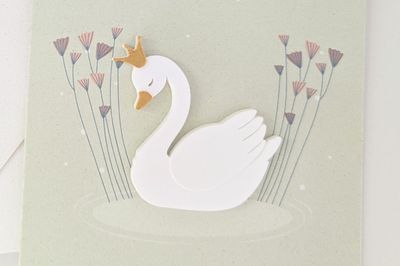 Magneetkaart "Welcome little girl"
