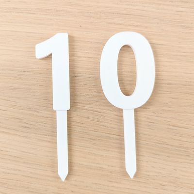 Taarttopper cijfer