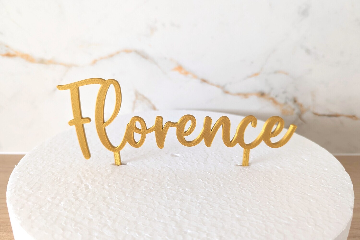 Taarttopper met naam