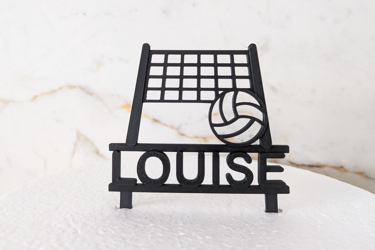 Taarttopper volleybal - met naam