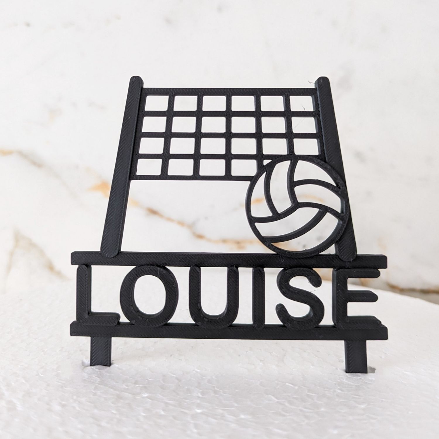 Taarttopper volleybal - met naam