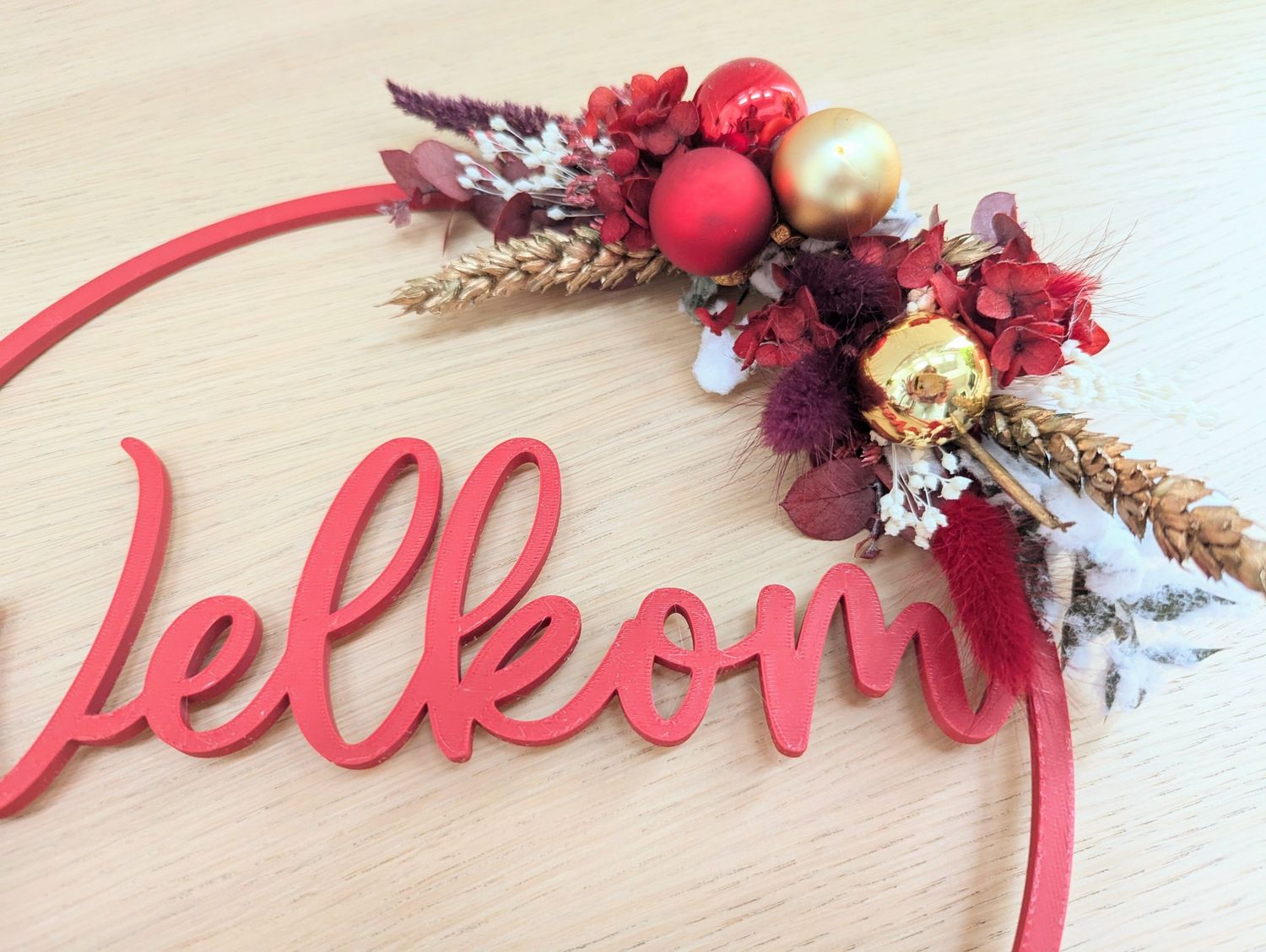 Flowerhoop Kerst