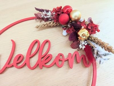 Flowerhoop Kerst