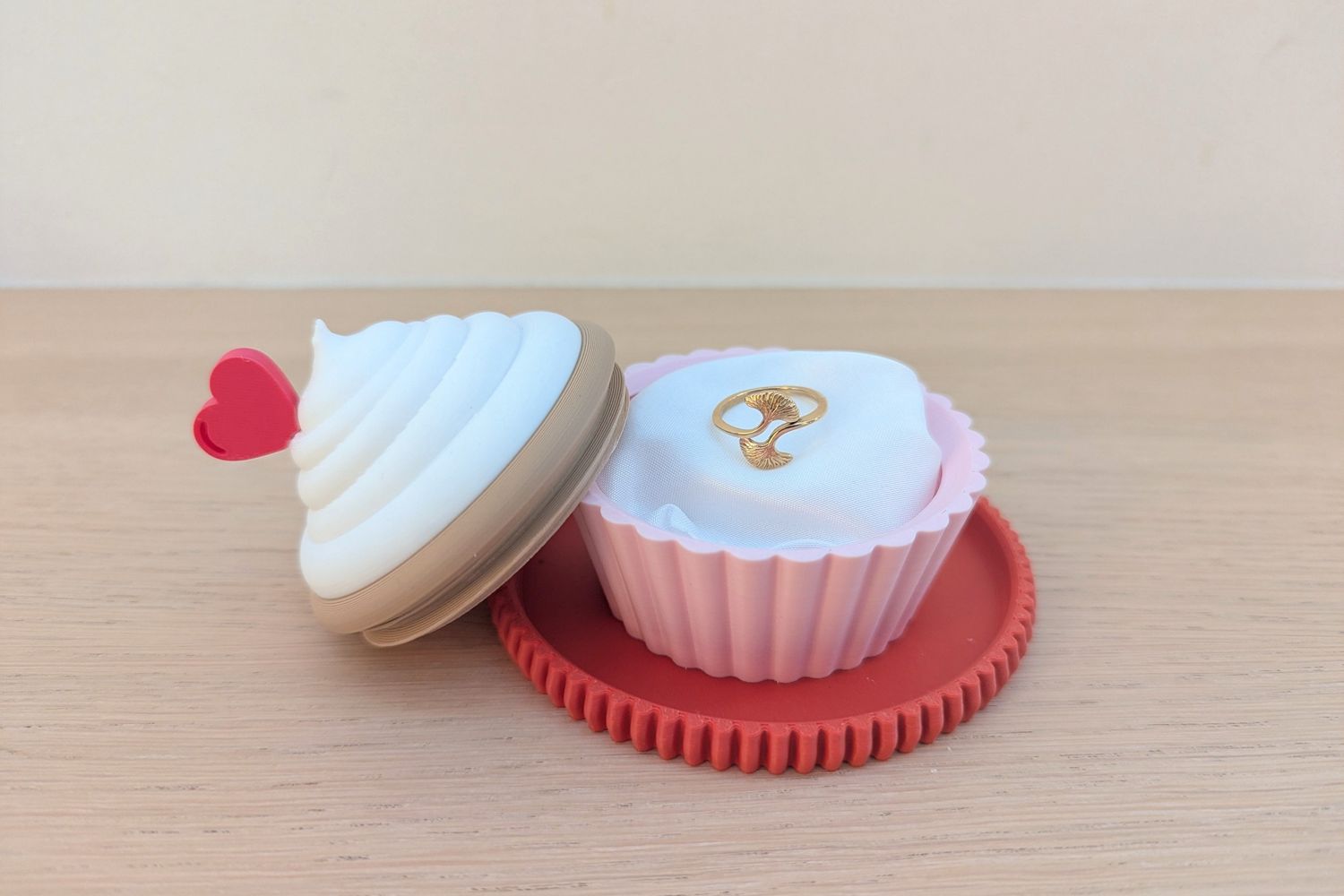 Cupcake geschenkdoosje