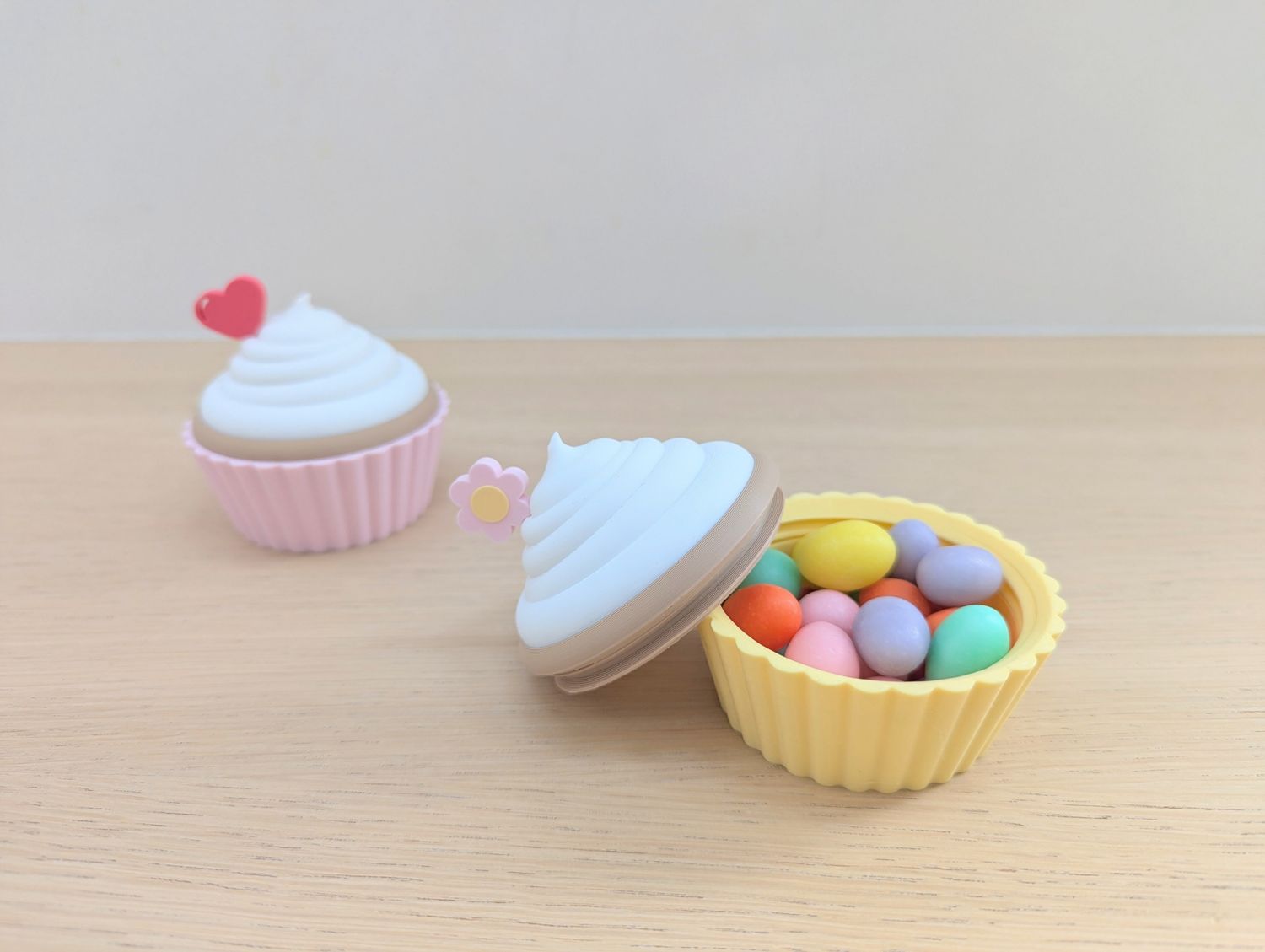 Cupcake geschenkdoosje