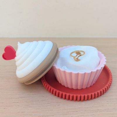 Cupcake geschenkdoosje