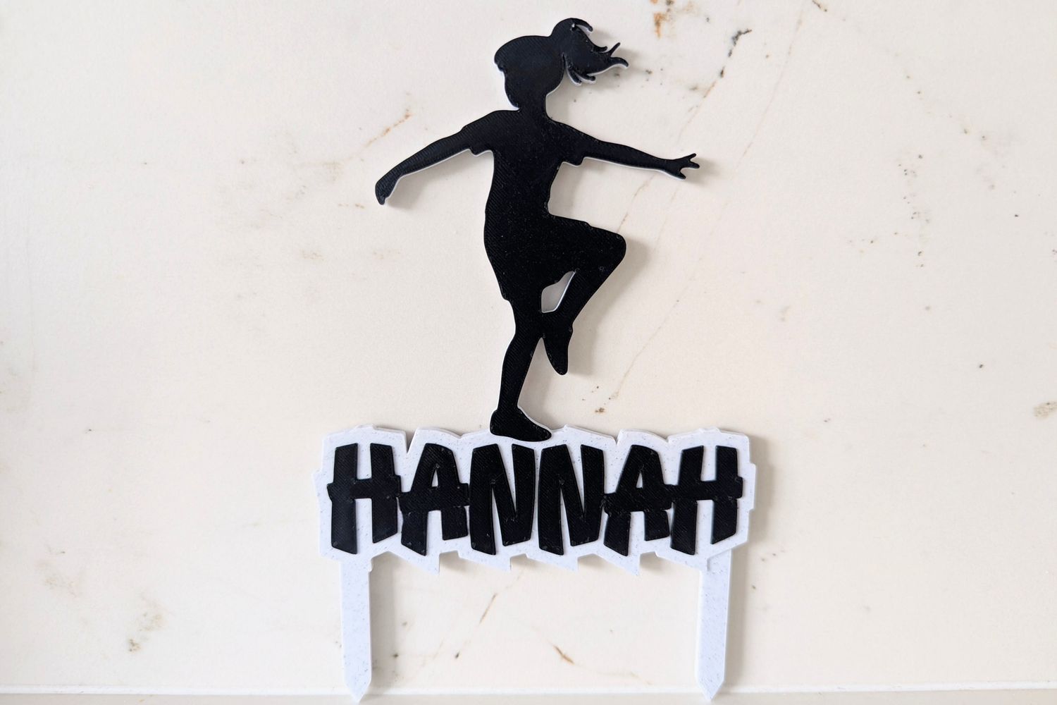 Taarttopper danseres- met naam