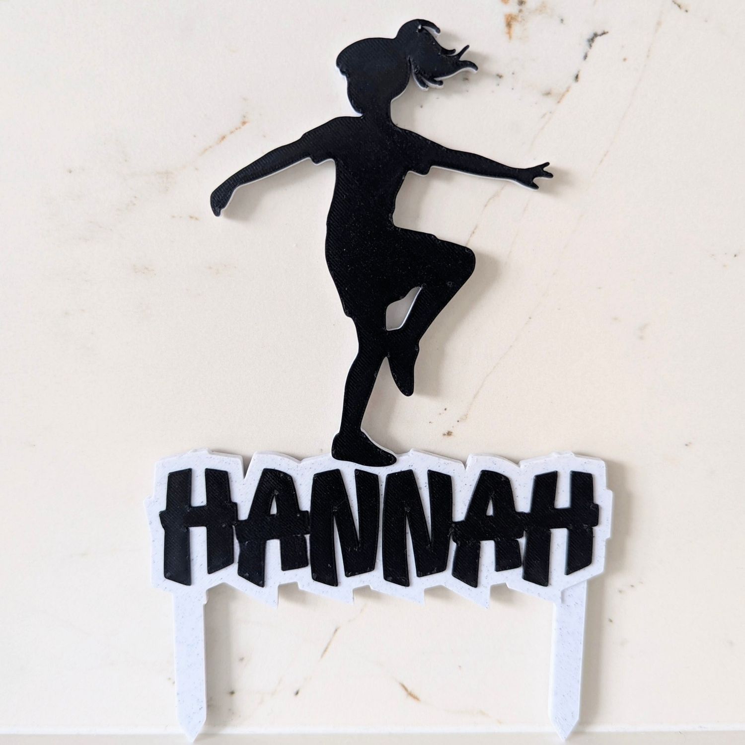 Taarttopper danseres- met naam