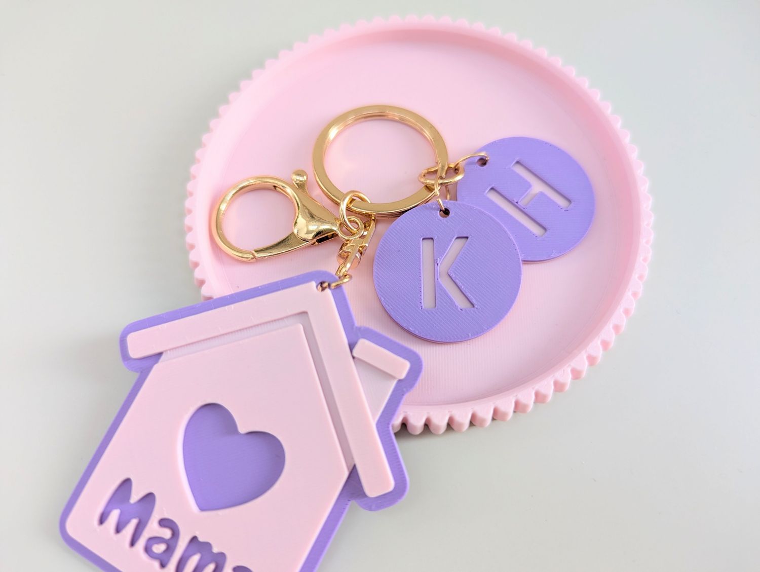Sleutelhanger thuis - met naam