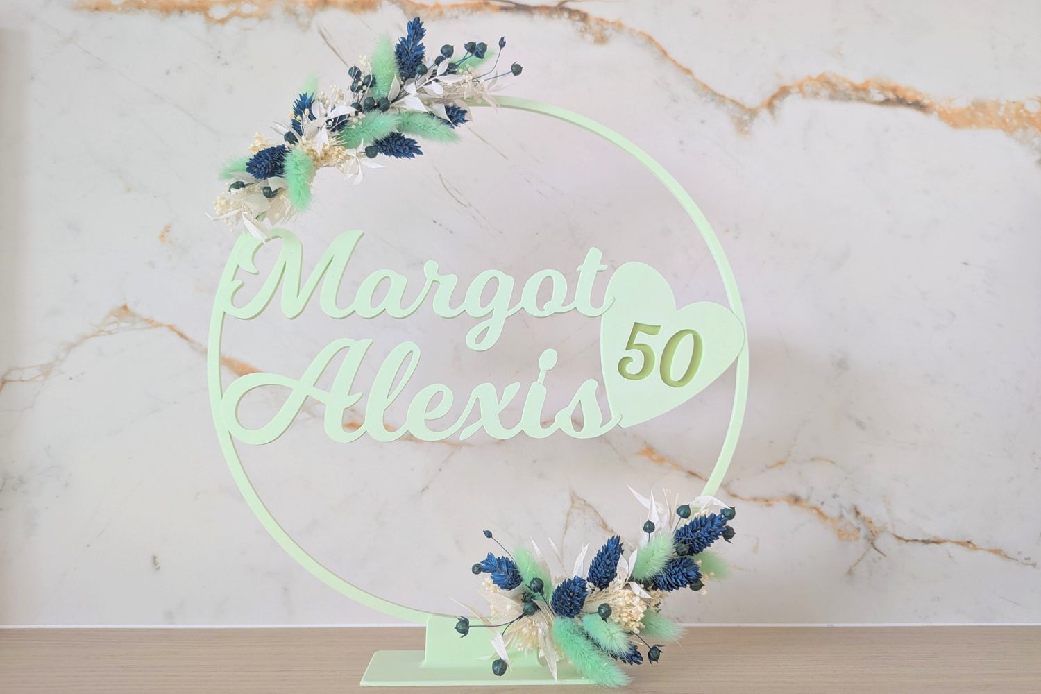 Flowerhoop Jubileum met namen