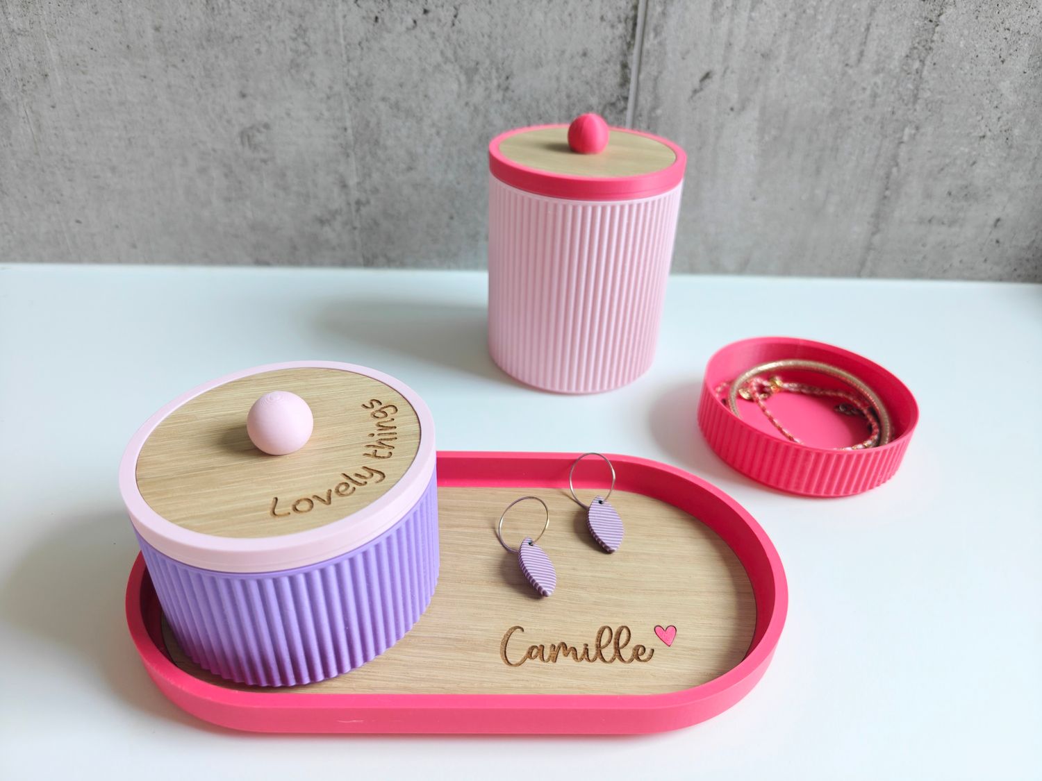 DUET tray - met naam