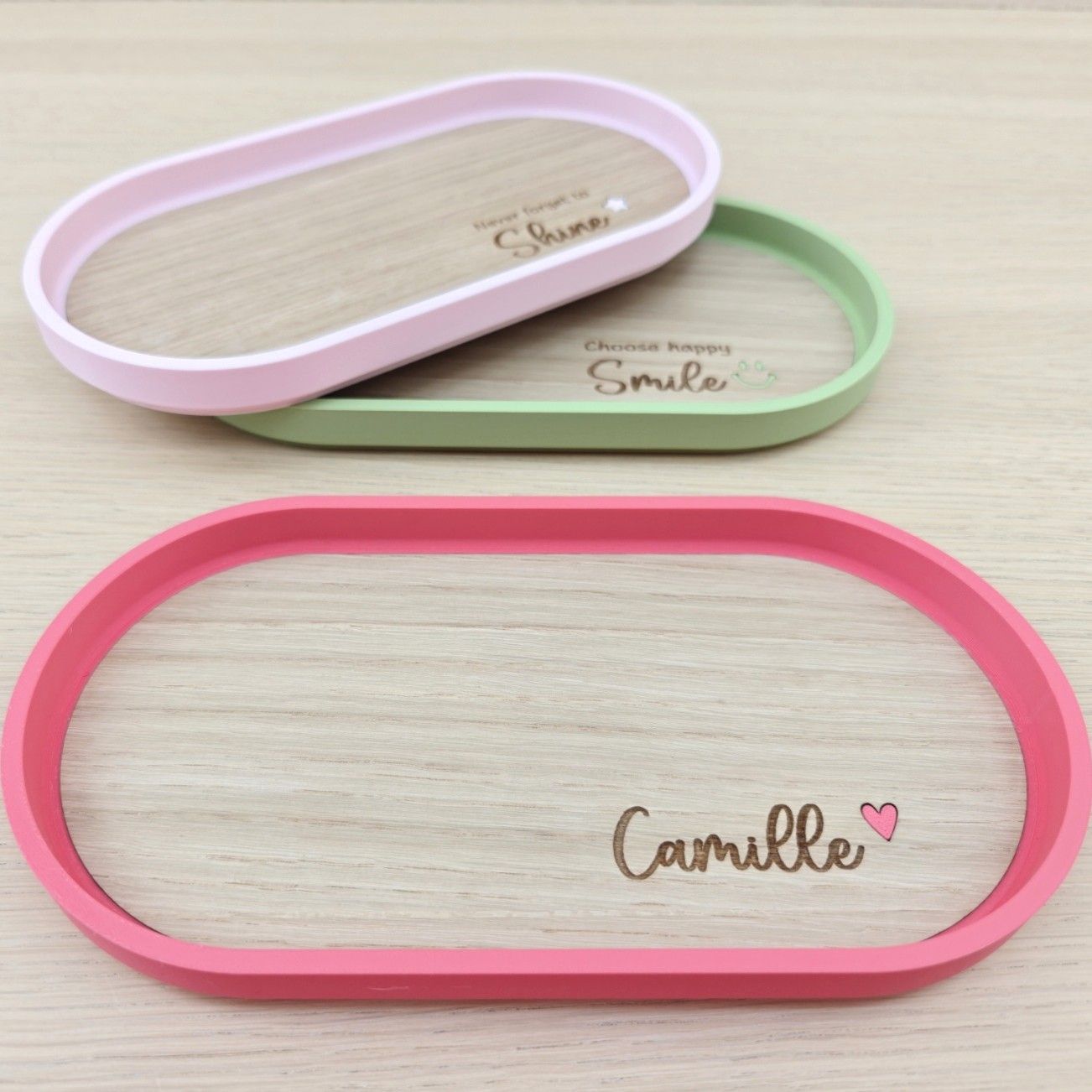 DUET tray - met naam