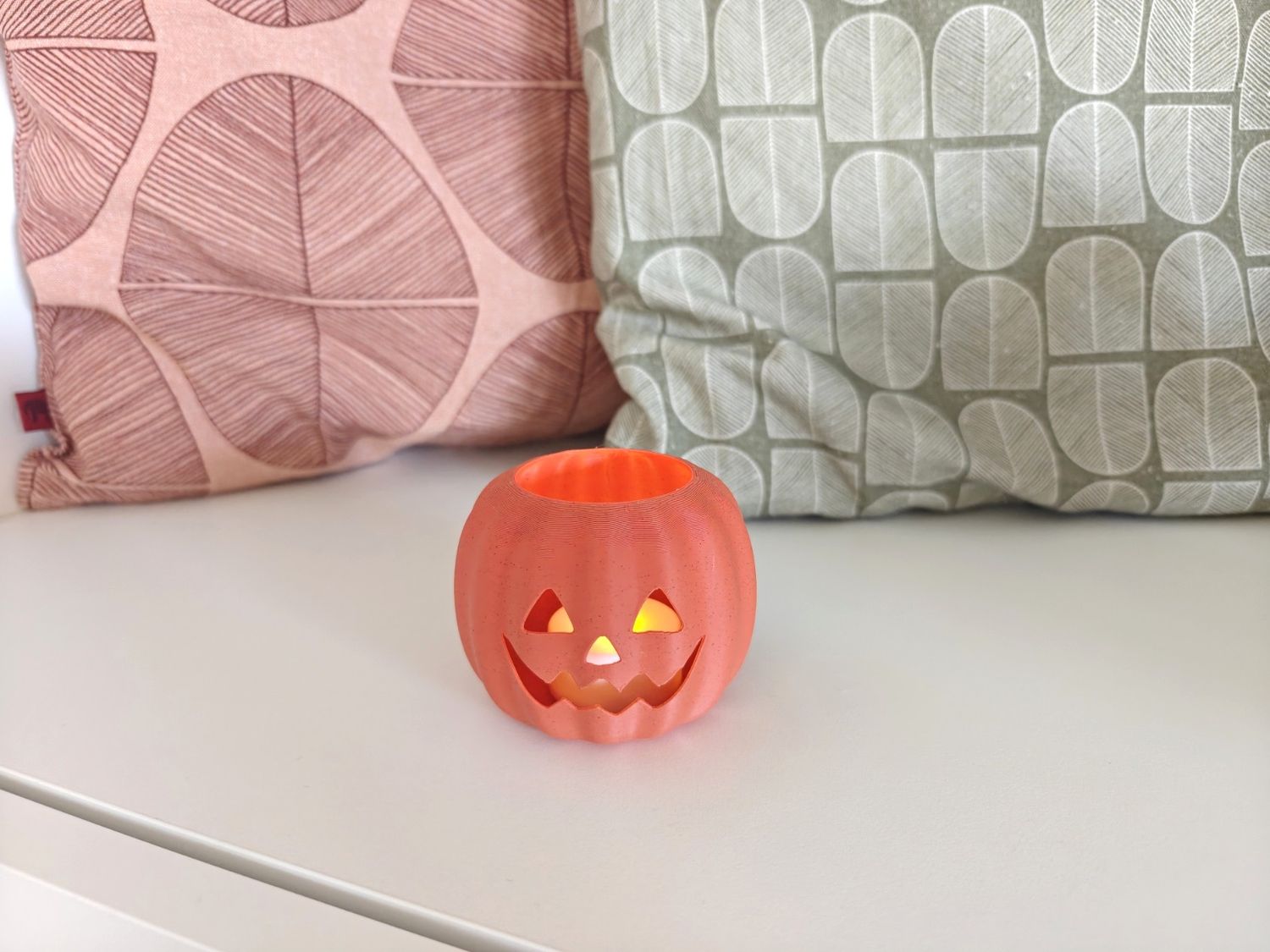 Theelichthouder Halloween