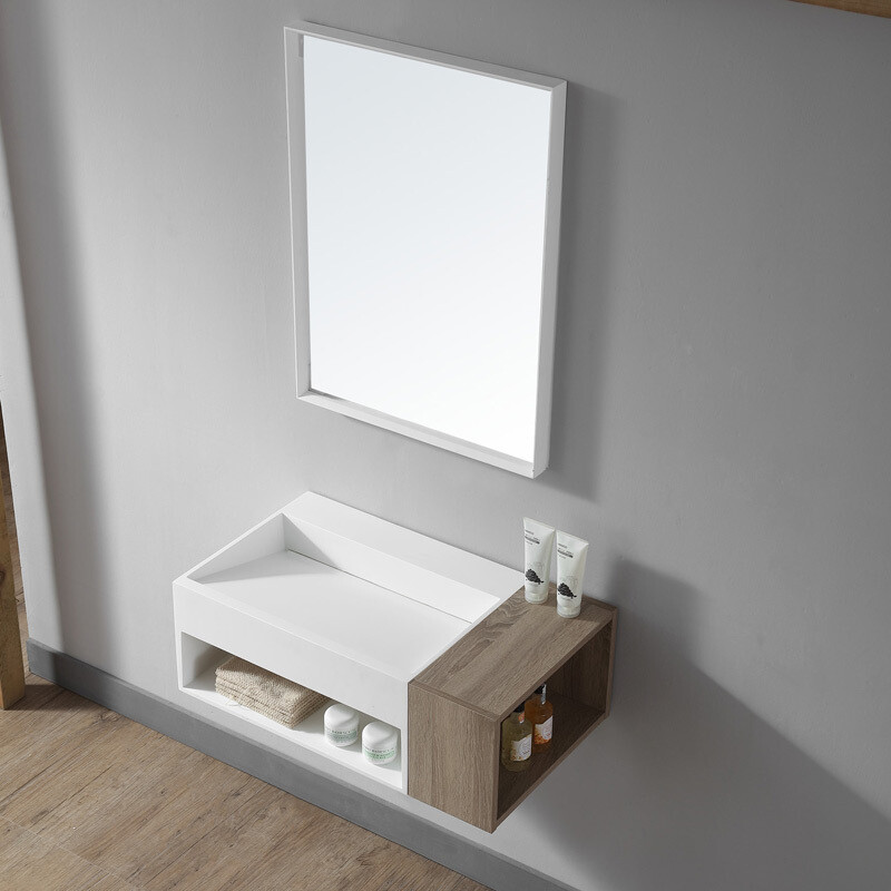 Wall Hung Basin with Storage