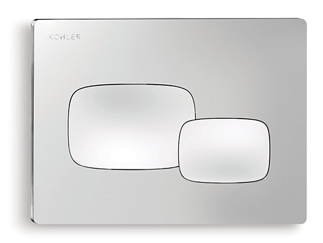 Pebble faceplate polished chrome Store Interstyle Ceramics