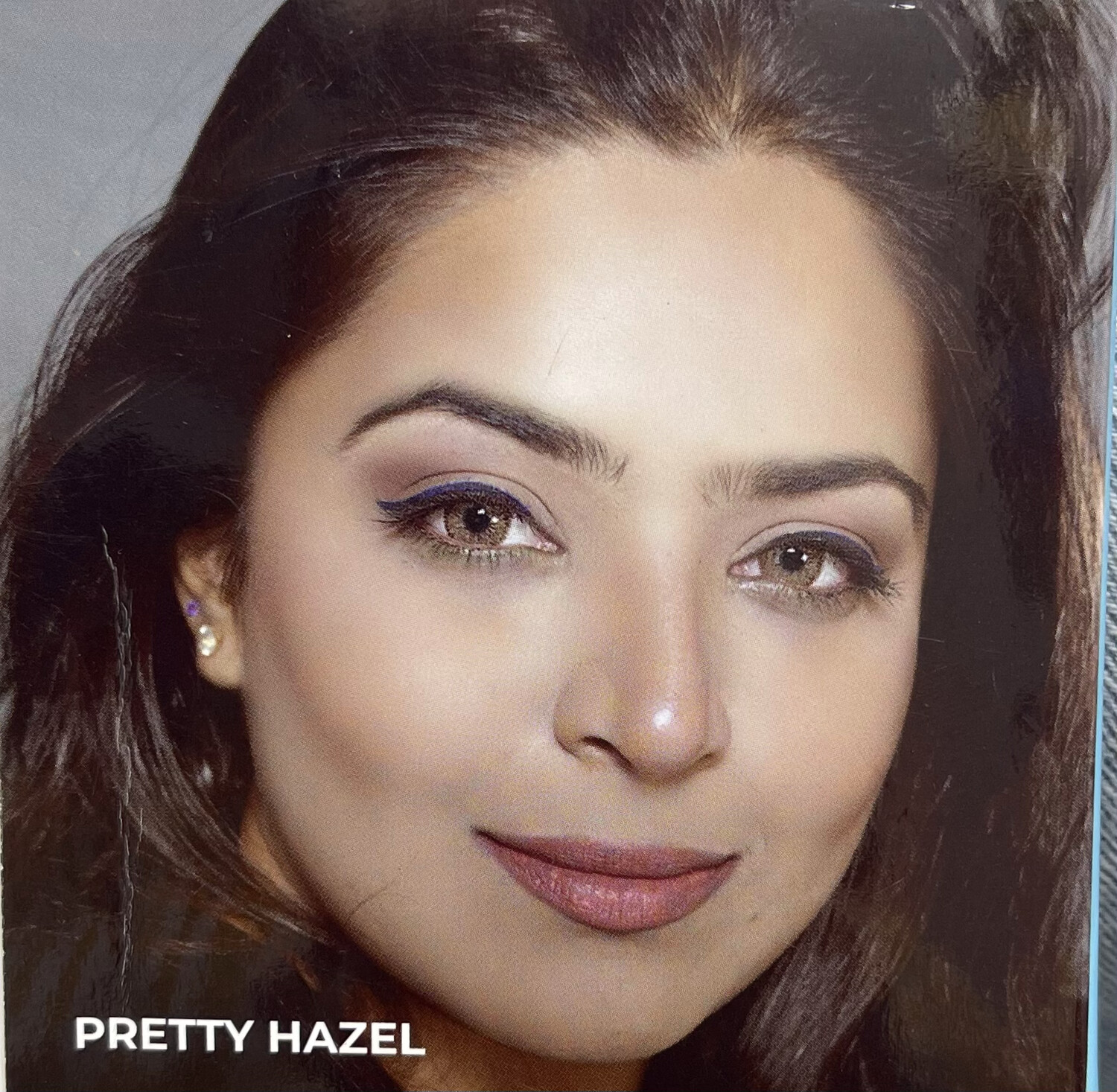 PRETTY HAZEL QUARTERLY DISPOSABLE LENSES 1 PAIR PACK