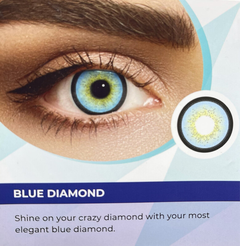 BLUE DIAMOND QUARTERLY DISPOSABLE LENSES 1 PAIR PACK