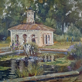 Fountain in Kensington Gardens
