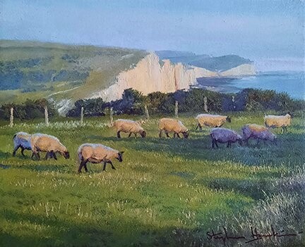 Evening at Seaford Head