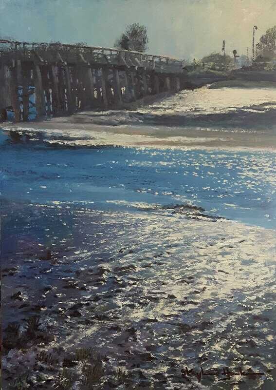 Low Tide, The Old Tollbridge, Shoreham