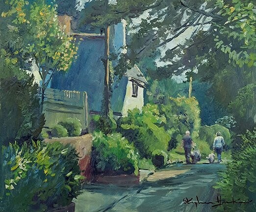 The Evening Dog Walk