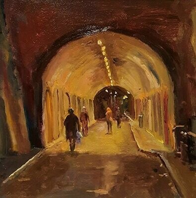 The Tunnel at Night, Reigate