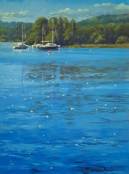 Boats on Lake Windermere