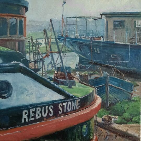 Rebus Stone, Shoreham