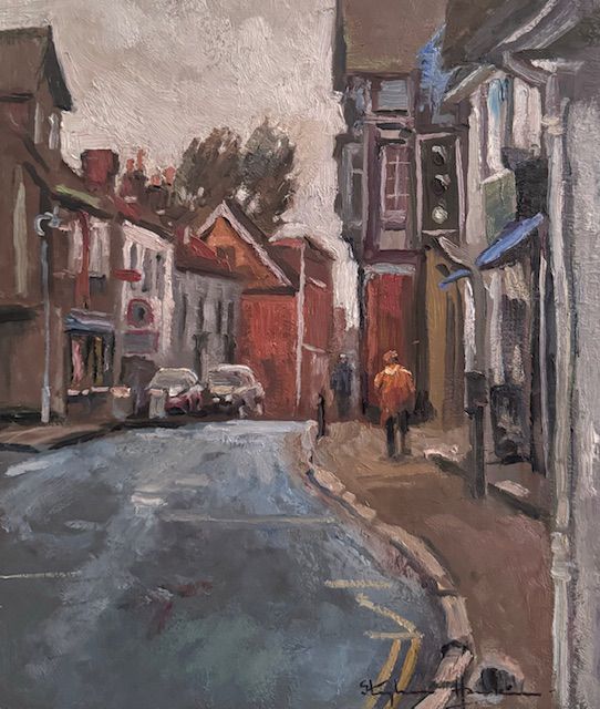 Hurstpierpoint Highstreet - looking West