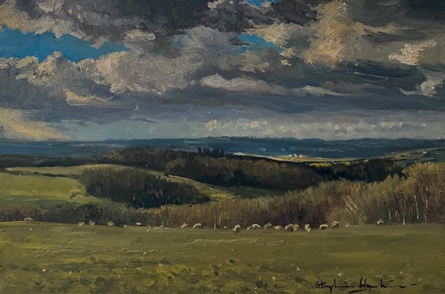 A Winter Cloudscape - (Day 4)