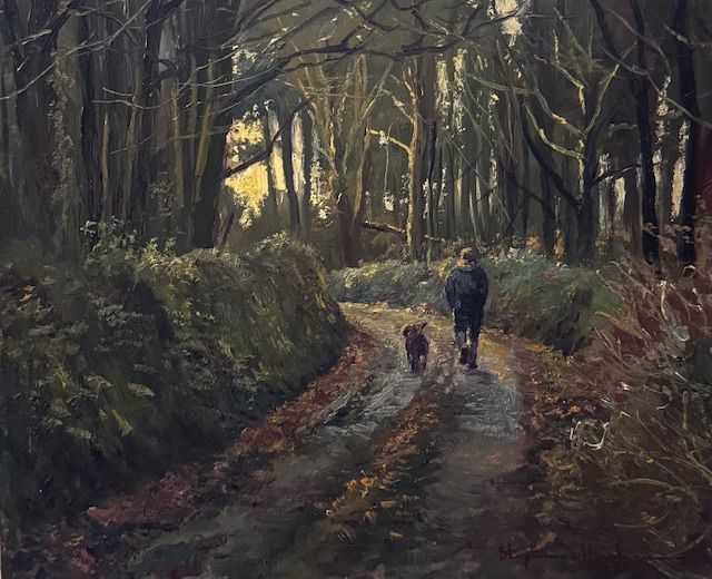 A Woodland Lane - (Day 7)