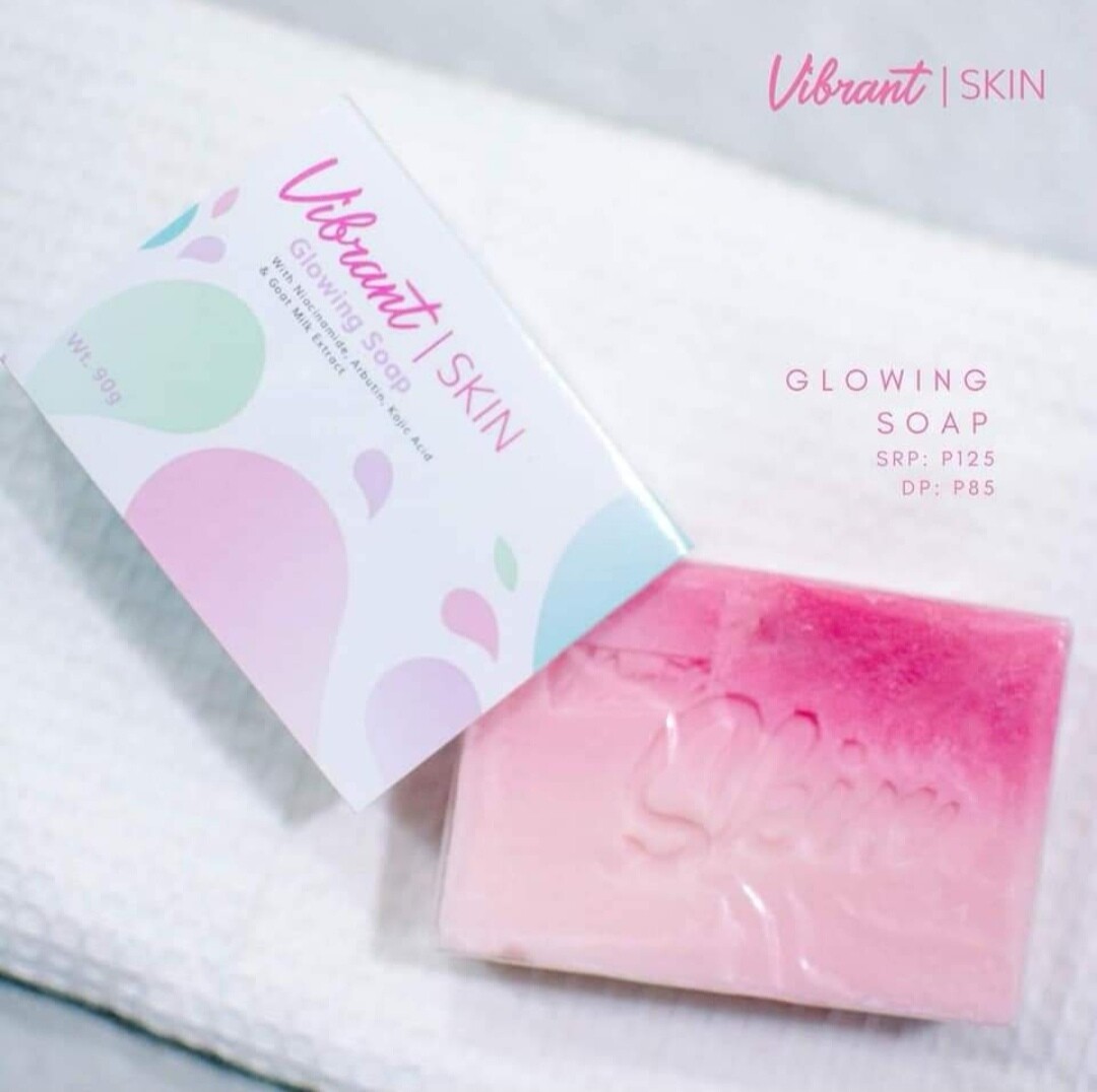 Vibrant Glowing soap 90G ( BBD JUNE 2026)