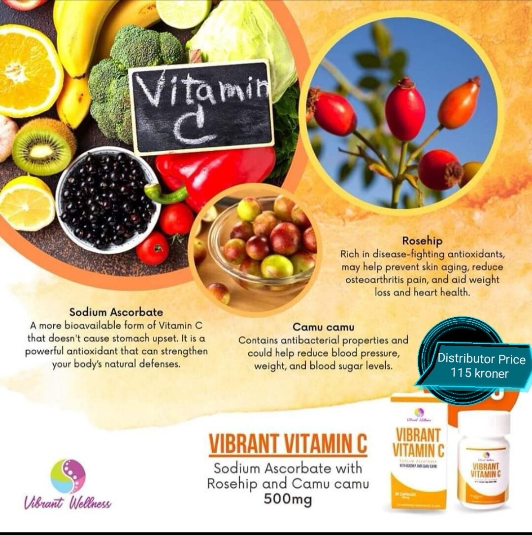 Vibrant Vitamin C 30 CAPS ( BBD JUNE 07.2026)
