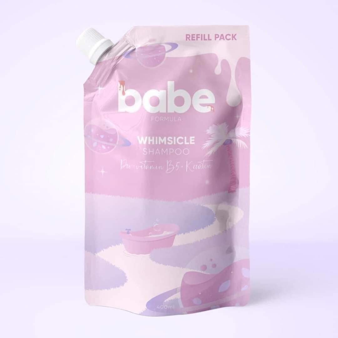 Babe Formula whimsicle shampoo refill 400g (BBD 04.30,2024)