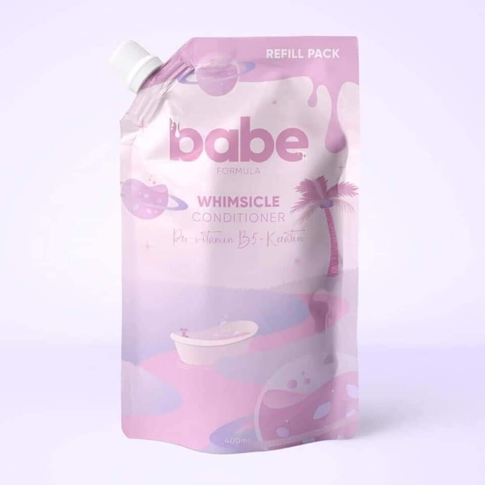 Babe formula whimsicle conditioner refill 400g  (BBD 04.30.2024)