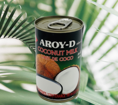 AROY-D COCONUT MILK 400ML (BBD MAY 16.2025)
