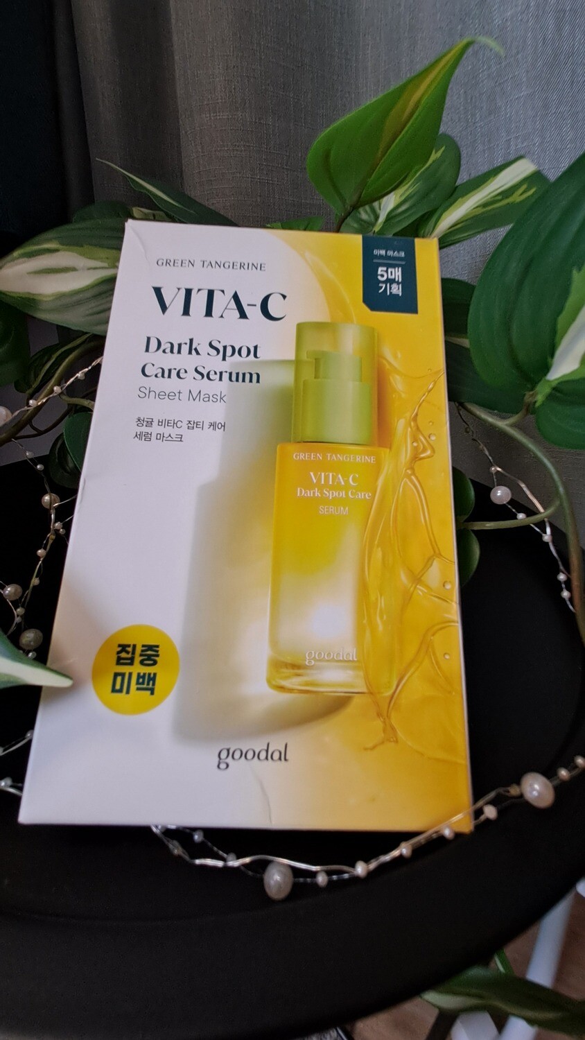 Goodal Darkspot Vitamin C facial masksheet 1 box (5pouch) (BBD SEP 12,2026)