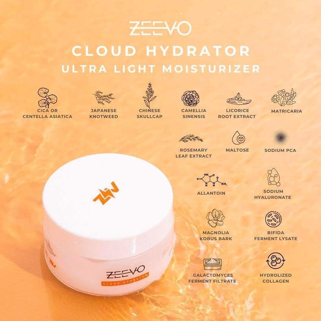 Zeevo Cloud Hydrator Moisturizing Cream 100ml (BBD SEPT 23,2026)