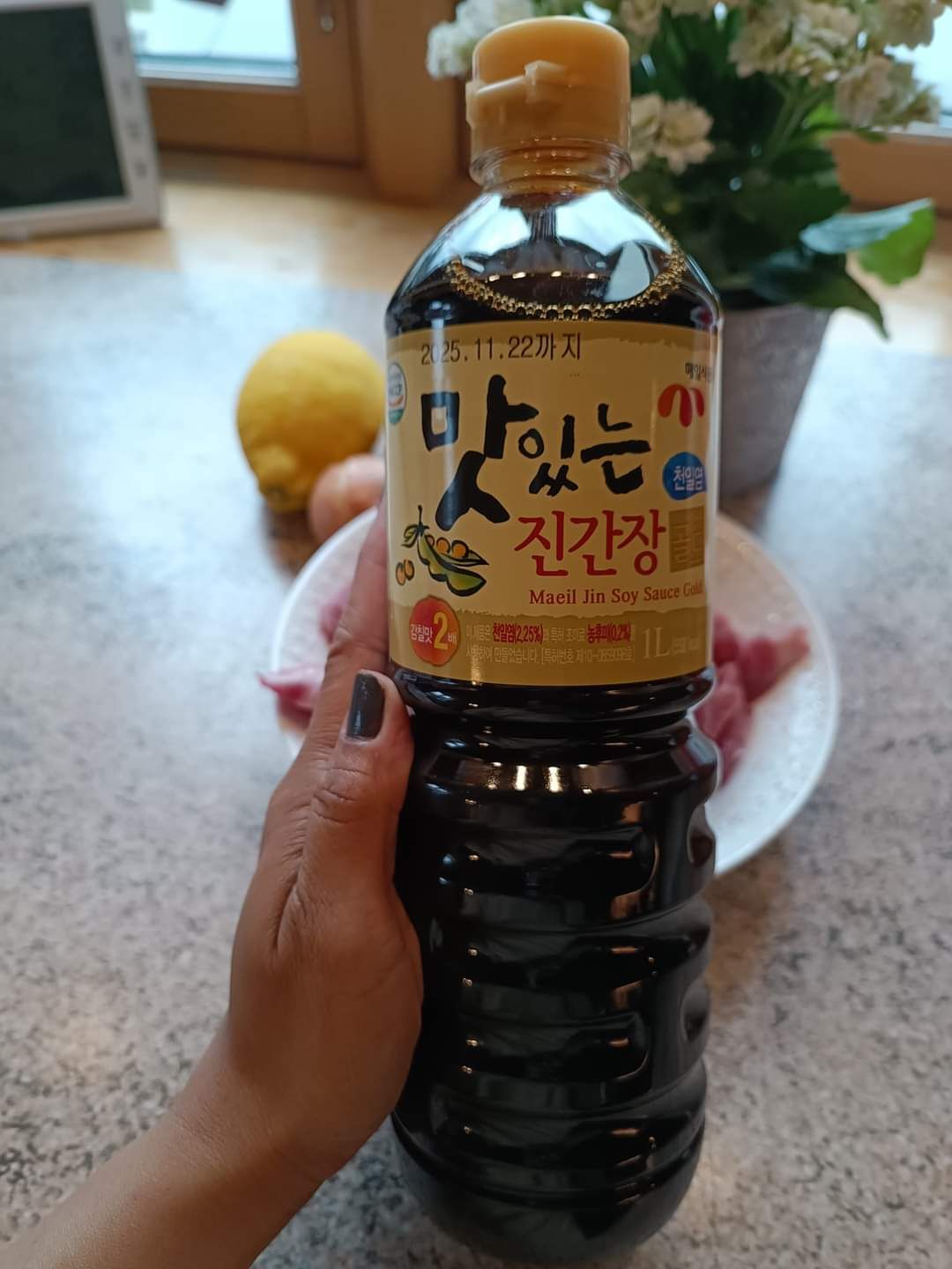 KOREAN MAEIL JIN SOY SAUCE 1 LITER EXP. 22.11.2025