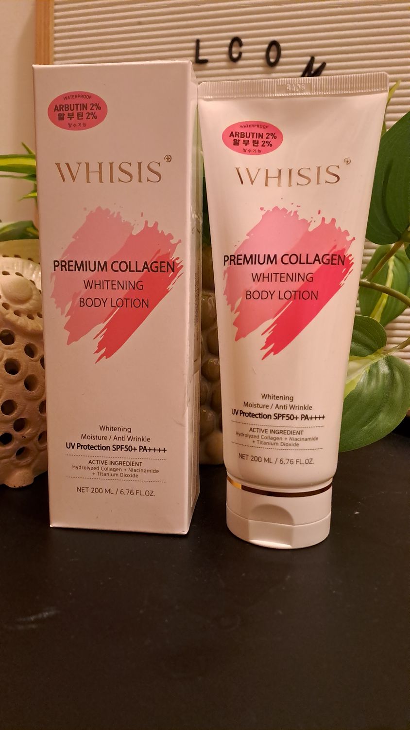WHISIS COLLAGEN WHITENING BODY LOTION SPF50+ PA+++ Exp 07,08,2027