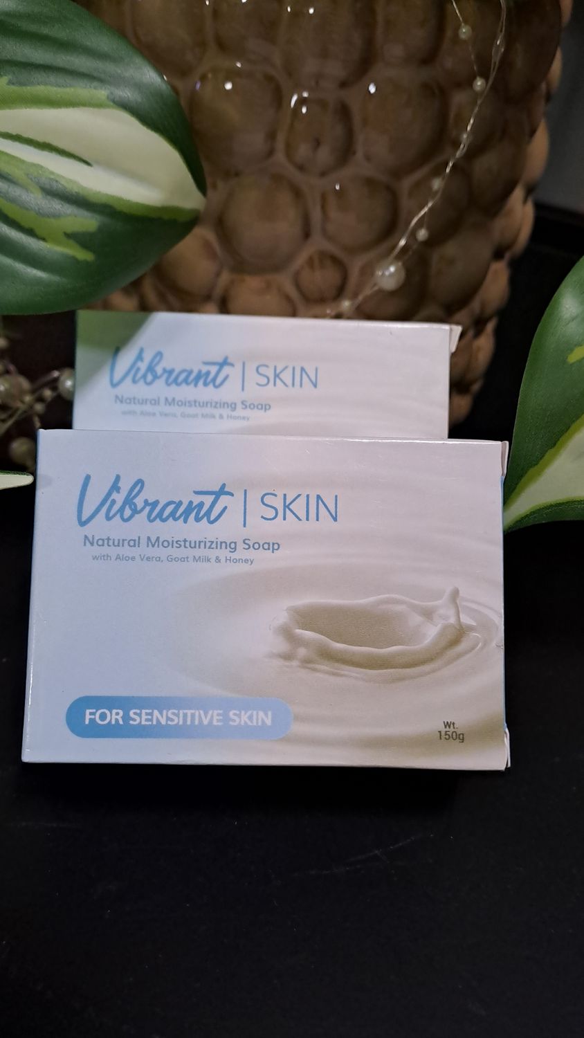Vibrant moisturizing soap