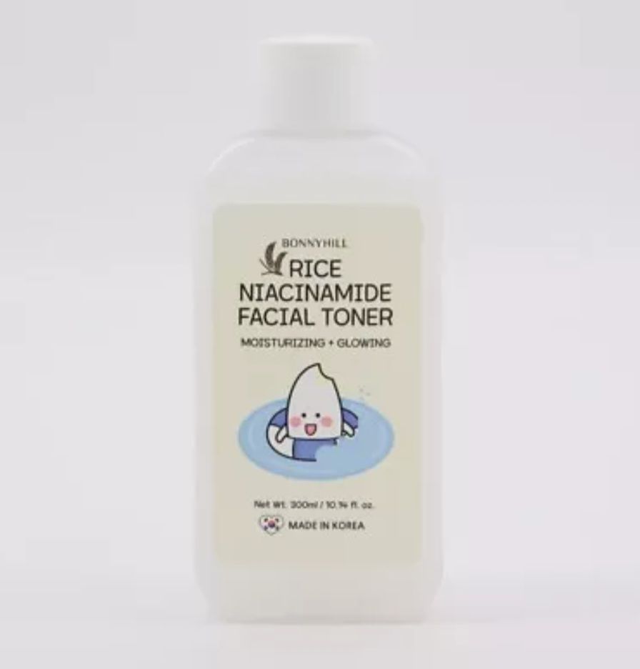 BONNYHILL RICE+NIACINAMIDE TONER 300ML EXP 27.07.2027