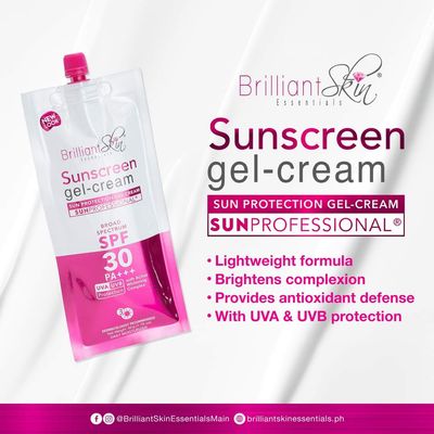 Brilliant Gel Sunscreen  Spf 30 Pa+++50G ( BBD JUNE 30.2026)