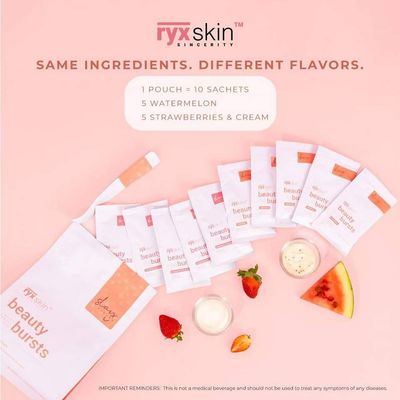 RYXSKIN BEAUTY BURST 10 SACHETS  EXP NOV 23,2026