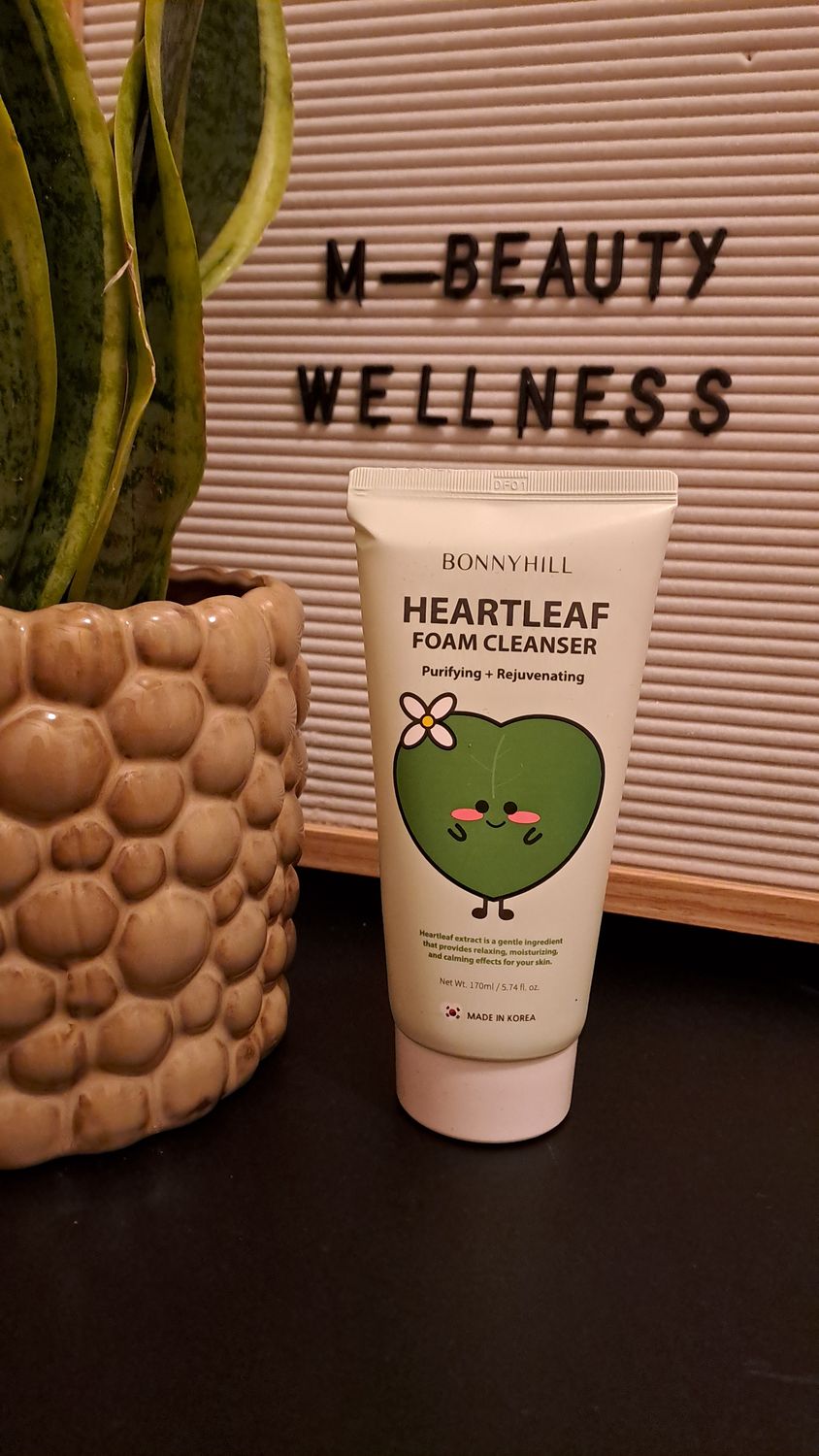 BONNYHILL HEARTLEAF FACIAL CLEANSER 170ML EXP JUNE 11,2027