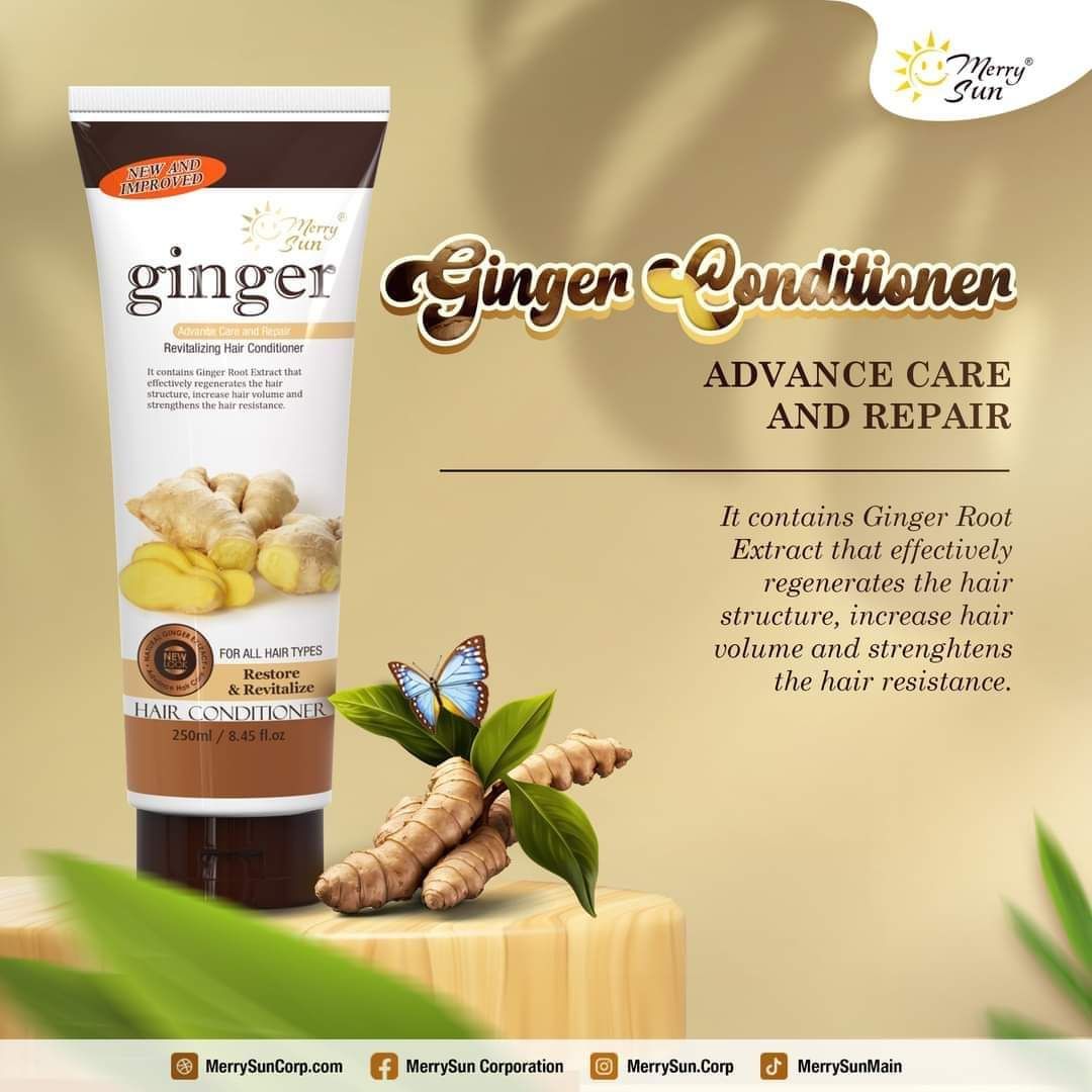 MERRY SUN GINGER CONDITIONER 250ML EXP JUNE 19,2026