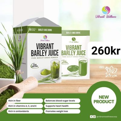 Vibrant wellness Barley 10 sachets/box EXP Dec 30.2025
