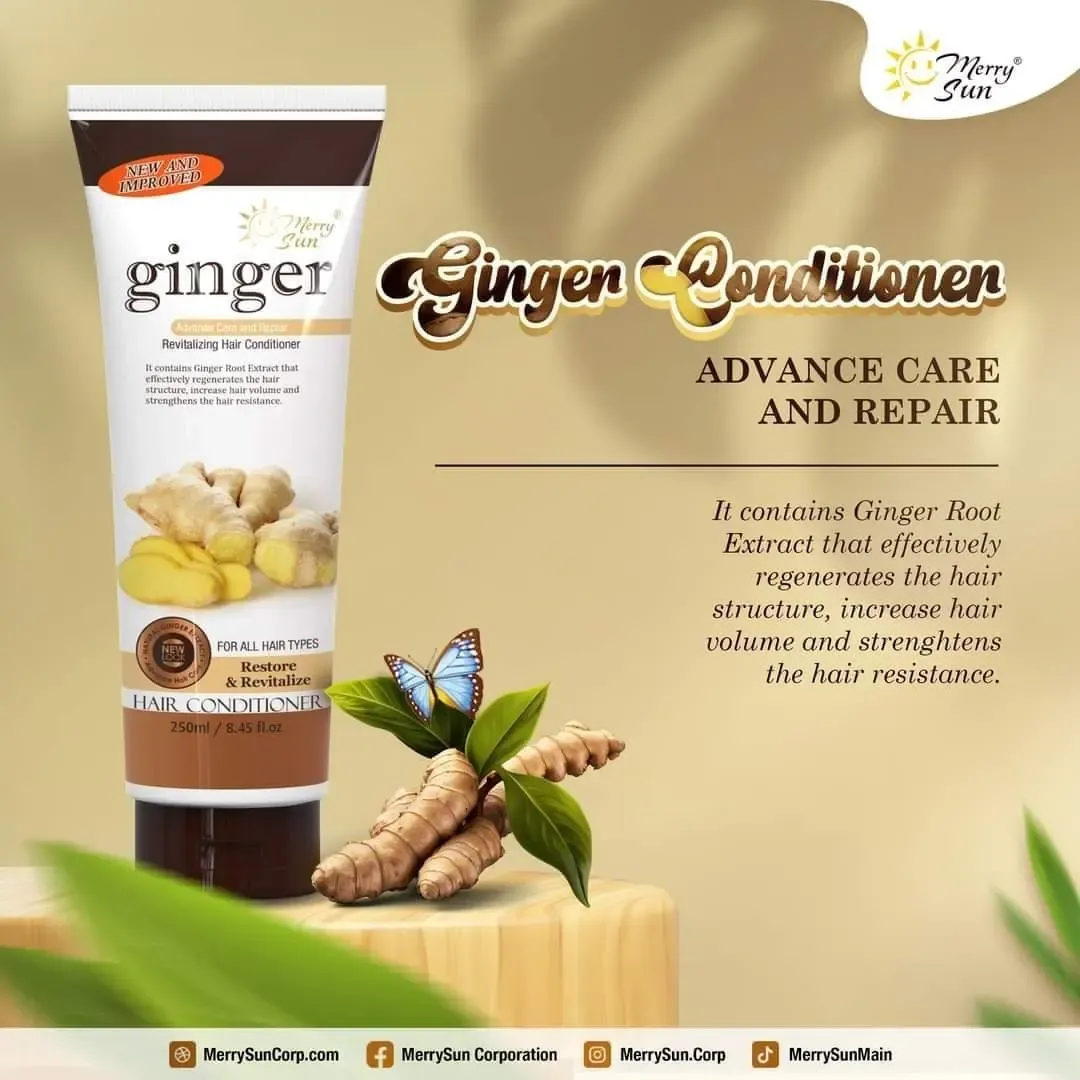 Merry Sun Ginger Conditioner 250ml Expiration Nov 23,2026
