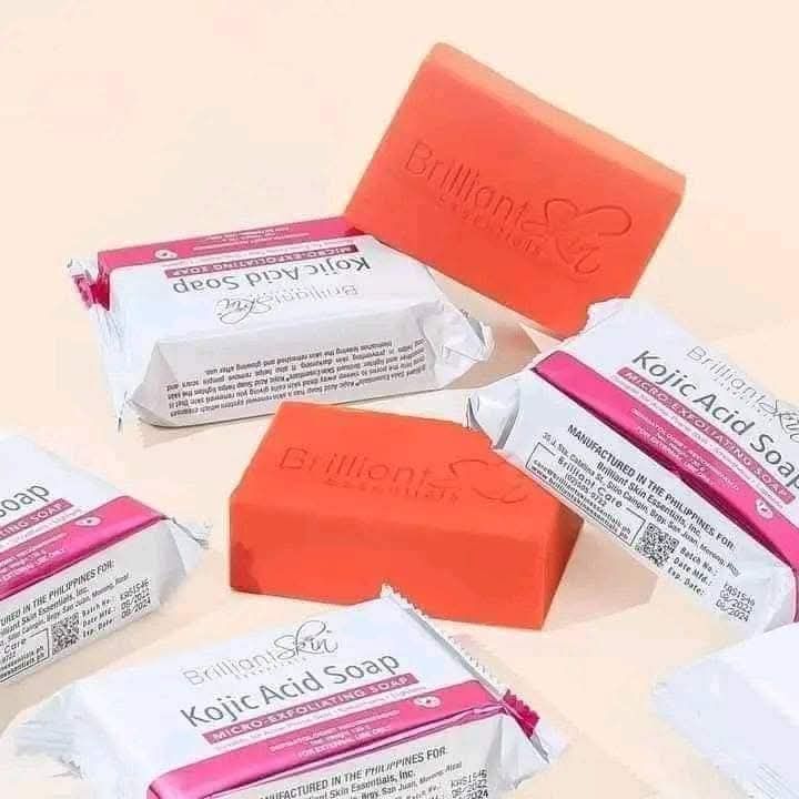 BRILLIANT SKIN KOJIC SOAP 135GRMS EXP OCT 30,2026